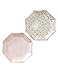 Produktbild ROSE GOLD FOILED FLORAL PAPER PLATES - DITSY FLORAL
