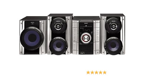 sony 3 disc changer stereo subwoofer