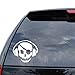 Produktbild Death Skull Pirate Music Headphones Decal Sticker Car Truck Motorcycle Window Ipad Laptop Wall Decor - Size (07 inch / 18 cm Wide) - Color (Matte Black)