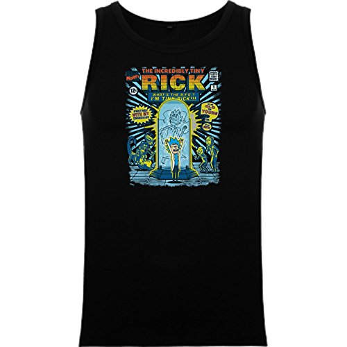 The Fan Tee Tank Top de Rick and Morty Divertida Friky Smith Tiny Homb