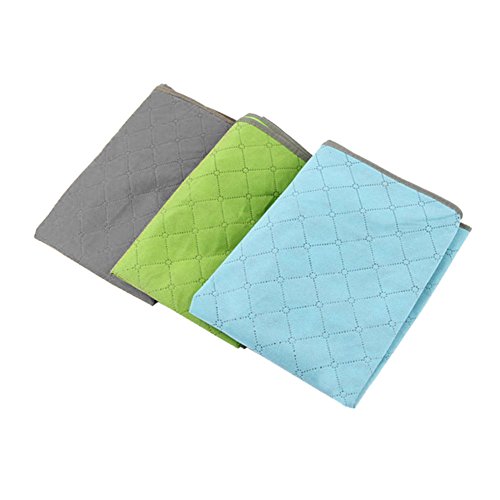 De feuilles 3 Pcs Bamboo Charcoal Große Faltbare Aufbewahrungsbox Kleideraufbewahrung für Decke Kissen Kleidung - 5