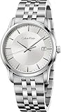 Calvin Klein Infinite Gents Silber Zifferblatt Edelstahl Herren Armbanduhr k5s31146