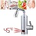 Produktbild YIYIBY Professiona Elektrisch Wasserhahn Durchlauferhitzer Sofortiger 3KW Elektrisch Wasserhahn Tankless Durchlauferhitzer für Küche Bad 220V(30-60 ° C)