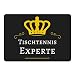 Produktbild Mousepad Tischtennis Experte schwarz