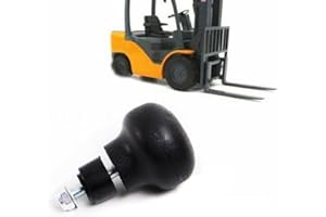 OmeHoin 1 Pieces Steering Wheel Knob Spinner 8mm Screw Steering Wheel Spinner Knob Turning Aid Ball Tractor Forklift Accessories