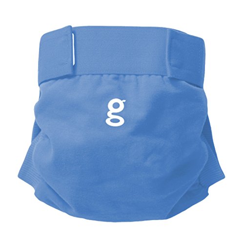 Preisvergleich Produktbild Gnappies Gigabyte blau weiche Baumwolle gPants Windelhose, Große XL
