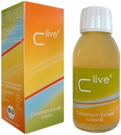 C-Live (C Live) Liquid Organic Cow Colostrum 125 ml - BioTec