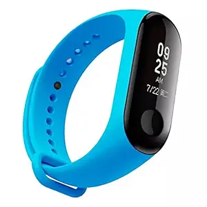 Mototive M3 Band Heart Rate Monitor OLED Display Bluetooth 4.0 Waterproof Sports Health Activity Fitness Tracker Silicone Smart Bracelet-Blue Strap