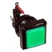 Produktbild 1 Pinball Button Grün + Microswitch Drücker mit LED Beleuchtung Neu Switch 4-eckig für Jamma Flipper Green Joy-Button