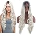 Produktbild Rifuli® Perrücke Sexy Gradient Cosplay Party Perücken Langes lockiges Haar Mischfarben Synthetische Perücke Anime Cosplay Perücke Ausrüstung