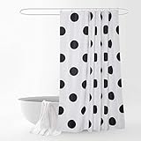 EQEQ Duschvorhang, Wasserdichte Mehltau Material aus Polyester Duschvorhang 150 X 200 cm, 210 X 200 cm Umwelt Duschvorhang (Größe: 150 * 200 cm)