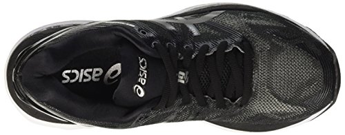 Asics Women’s Gel-Nimbus 19 Running Shoes, Multicolour (Black/Onyx/Silver), 4.5 UK 37.5 EU