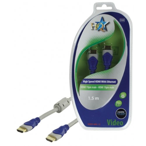 Preisvergleich Produktbild HQS High-Speed-HDMI®-Kabel mit Ethernet 1,50m