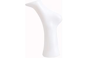 Eurohandisplay T-3W Dekofuß Deko Fuß Füße für Socken Dekobein Schaufensterpuppe