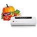 Produktbild NORELL Foodlocker Vakuumiergerät Vakuumierer, Vacuum Sealer Folienschweißgerät, Lebensmittel Versiegelung Vakuumdichtungssystem für Lebensmittel / Fleisch/ Früchte Bleiben mit 15pcs Gratis Bags (Black,British standard)