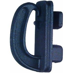 Göbel Weidezaun Elektrozaun Isolator Breitbandisolator Typ 194 Klemmfix bis 40mm schwarz 25 St.