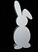 Produktbild Osterhase Knickohr - Giessform - Betongussform