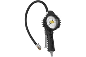 RIEGLER 136799-39.021 Standing Hand Tyre Filling Knife MS Mano Diameter 80 mm Calibrated 0-12 Bar Pack of 1