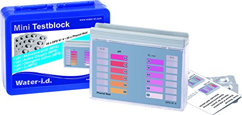 Pooltester / Mini-Tester für Sauerstoff (O²) + pH mit je 20 Messtabs von well2wellness® - 3