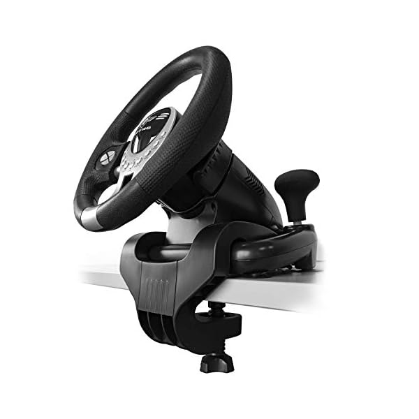 SPIRIT OF GAMER – RACE WHEEL PRO 2 – Volante De Juego Con Pedales, Palanca De Cambios – Rotación Del Volante – Soporte… - Image 3