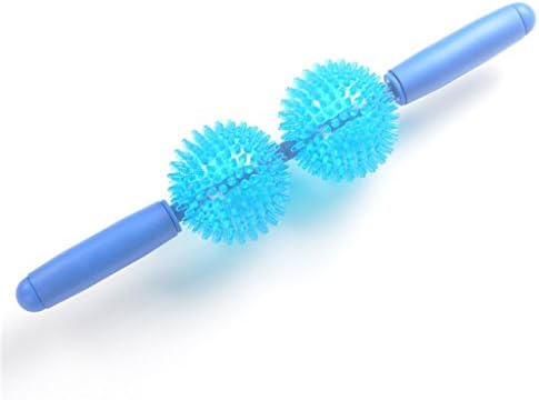 Massage Sticks Hammer Massage Stick Muscle Relaxation Device Roller Lattice Massager Yoga 42cm ( Color : A )