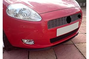GOINGFAST Spoiler Labbro Sportivo Paraurti Anteriore Nero Per Fiat Grande Punto 2000-2006
