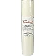 Superpunch (30cm x 10 yards roll, White) - Adhesive Peel and Stick Tear Away Stabiliser White 60ml 30cm x 10 Yard Roll. SuperStable Embroidery Stabiliser Backing