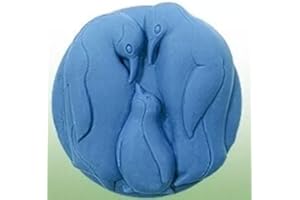 LONGCANG MOLD LC Penguin Silicone Moulds Handmade Soap Molds Silicone Soap Mould Soap DIY Mold