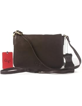 Organizer-Umhängetasche aus Leder von Gigi - GRÖßE: B: 22 cm, H: 14 cm, T: 5 cm