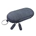 Produktbild Meijunter Kopfhörer Hülle Tasche für BeatsX Wireless In-Ear Kopfhörer - Denim Reißverschluss Etui (Schwarz)