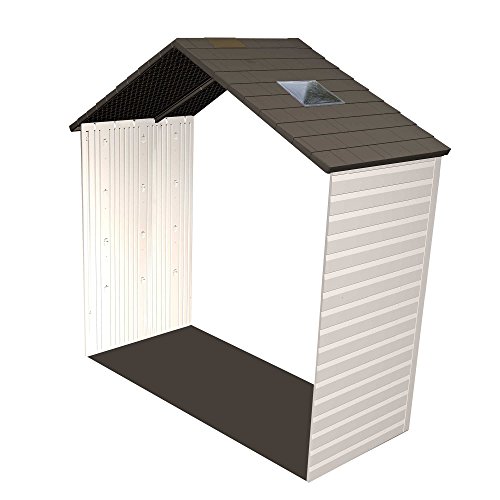 Lifetime Kunststoffgerätehaus Erweiterungsmodul 76cm für Gerätehaus Gerätehaus Kunststoff Gartenhaus Kunststoff Erweiterung
