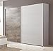 Produktbild Beauty.Scouts Schwebetürenschrank "Lisboa" Kleiderschrank, Alpinweiß, Beton-Look, 225x210x65 cm