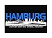 Produktbild Hamburg Skyline Premium Leinwand | Keilrahmen Bild Gemälde Wandbild (90 x 60 cm)