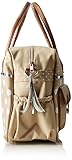 bebe-jou 310039 Wickeltasche in gepunktete Naturfarben und mit passender Wickelunterlage, beige - 3