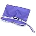 Damero 2pcs/pack Cute Travel Baby Wet and Dry Cloth Diaper Organiser Bag, Purple+Yellow