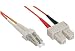 Produktbild InLine 88655 LWL Duplex Kabel LC/SC 62,5/125 µm, OM1, 5 m)