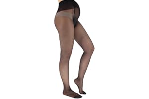 Franzoni Collant Maternity 20 Denari, Collant Premaman Effetto Velato con Pancera Gravidanza, Calze Donna Gravidanza - Made in Italy