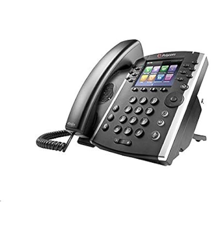 Telefono IP Polycom VVX 411 Ricondizionato - Display 3.5" LCD, 12 Linee, Doppia Porta Gigabit, VoIP/SIP