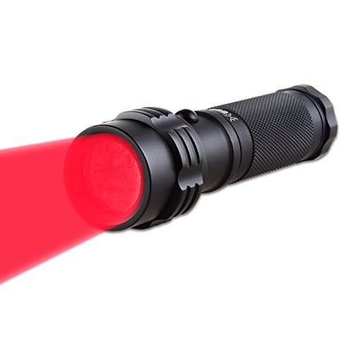 Paragala Außen Handhled Tactical Taschenlampen IPX7 Wasserdicht Rot / Grün / Weißlicht LED Taschenlampen Fackel für die Jagd Fischen Wandern Lesen Detector