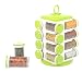 Floraware 16-Jar Revolving Spice Rack Masala Box, Green RS.699.00