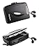 Produktbild Walkman Tragbarer Kassettenrekorder Kassettenspieler mit In Ear Kopfhörer (Retro, Radio, Schwarz, Band-Kassette, Kassetten Abspielgerät)