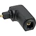 Produktbild Winkel Adapter Toslink Stecker >Toslink Buchse - abgewinkelt