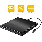 【Breite Kompatibilität】Sowohl die Mac OS- als auch die Windows-Benutzer werden zufrieden sein. Es ist weitgehend kompatibel mit Desktop-, Laptop-, MacBook- und All-in-One-PCs. (Hinweis: Zum Lesen / Schreiben / Wiederbeschreiben / Brennen von Discs ist separate Software erforderlich.)