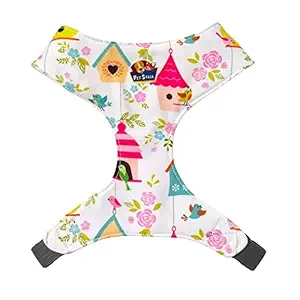 Hand Made Cotton Harness for Large Dog- Classic White