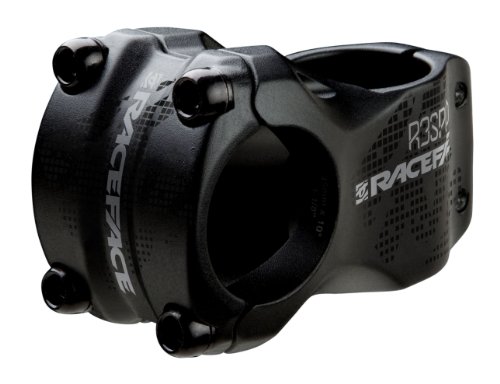 Race Face 2060304450 Respond - Potencia de Manillar (31,8 mm de diámetro, 10°, 45 mm), Color Negro