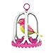 Produktbild DigiBirds 88297 – DigiBird Costa mit Käfig und Pfeifring, Elektronische Haustier, circa 13 x 11 cm