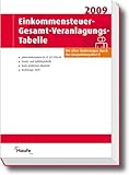 Image de Einkommensteuer-Gesamt-Veranlagungstabelle 2009: Mit allen Änderungen durch das Konjunkturpaket II