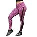 Produktbild JUSTSELL  Yogahose Damen, Damen Lang Sporthose Damen High Waist Blinkdicht Sport Leggings Elastische Tummy Control Yogahose Lange Laufhose Drucken Sie Den Feuchtigkeitstransport