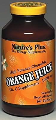 Nature's Plus Natures Plus ORANGE JUICE C 1000 MG 60 à croquer