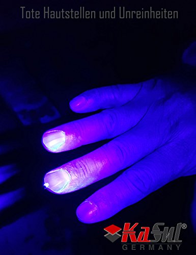 KaSul® | UV Swat Led Cree 3WATT Taschenlampe Schwarzlicht Hygienetest Dokumentenprüfung - 3